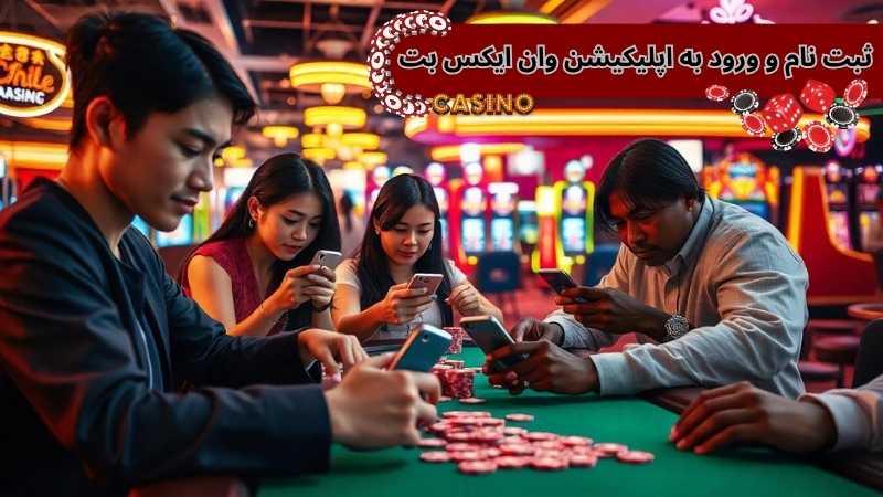 نحوه ثبت نام و ورود به اپلیکیشن وان ایکس بت